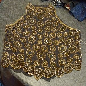 Adrianna Papell Beaded Top